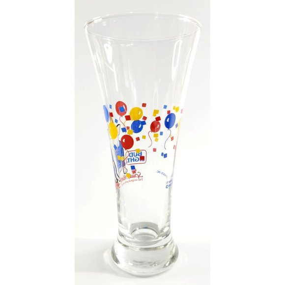 Vintage Bud Light Spuds Mackenzie The Original Party Animal Glass 1987 - Picture 3 of 6